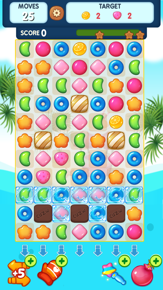 #1. Cats Candy Treats - Match 3 (iOS) By: Sebastin Michael