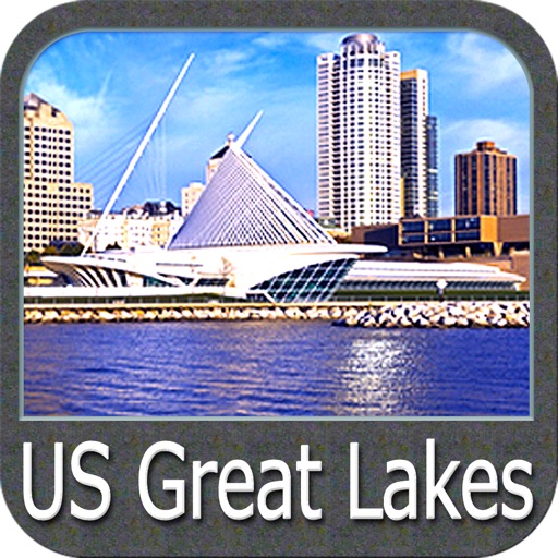 US Great Lakes GPS charts fishing map Navigator