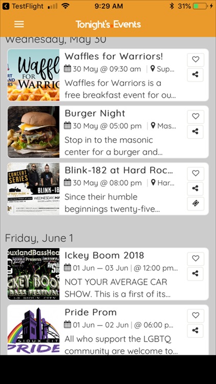 Tonight's Events Sioux City screenshot-3