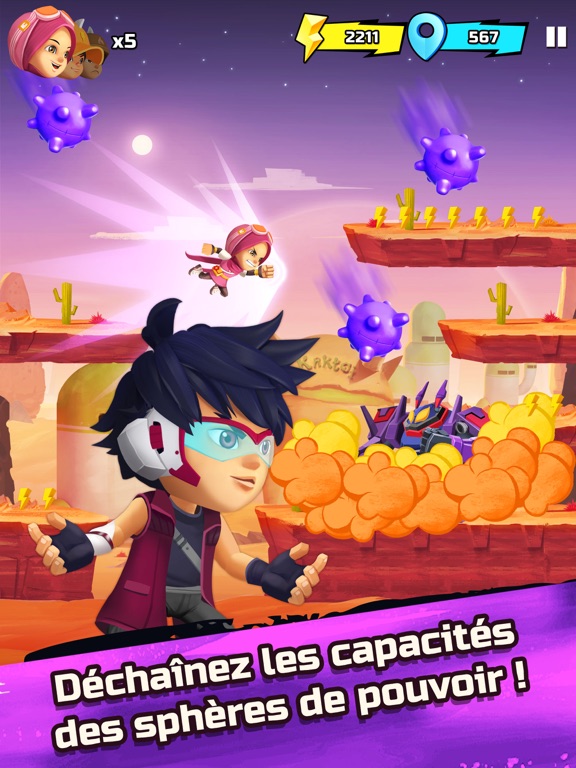 Screenshot #6 pour BoBoiBoy Galaxy Run