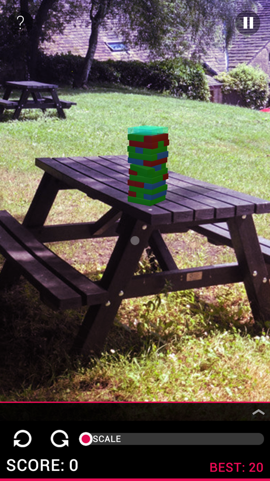 #4. Wobbly Stack AR (iOS) By: esDot Studio Inc