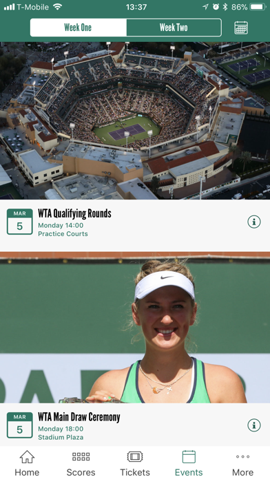 BNP Paribas Open screenshot 2