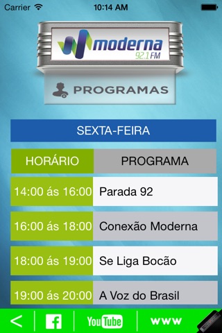 Rádio Moderna 92.1 FM screenshot 2