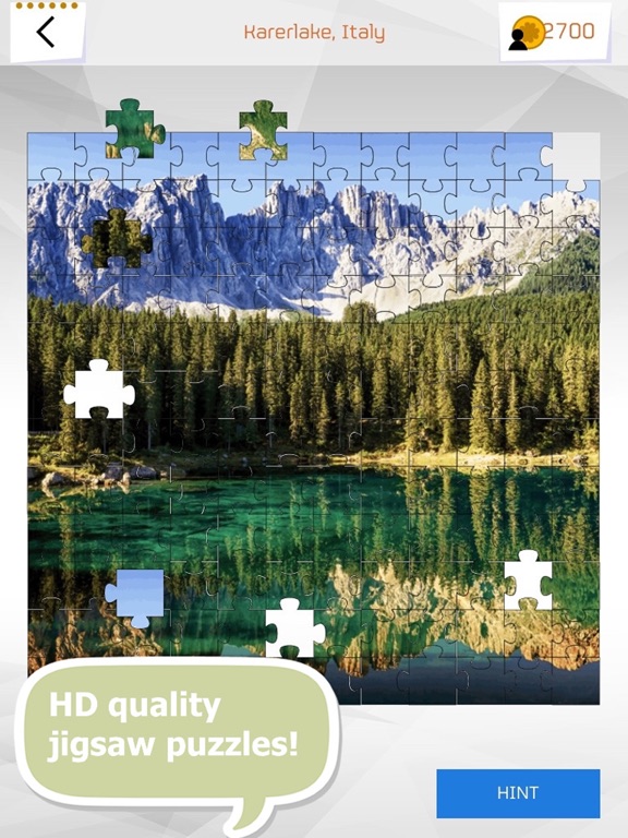 Puzzles - beautiful world iPad screenshot