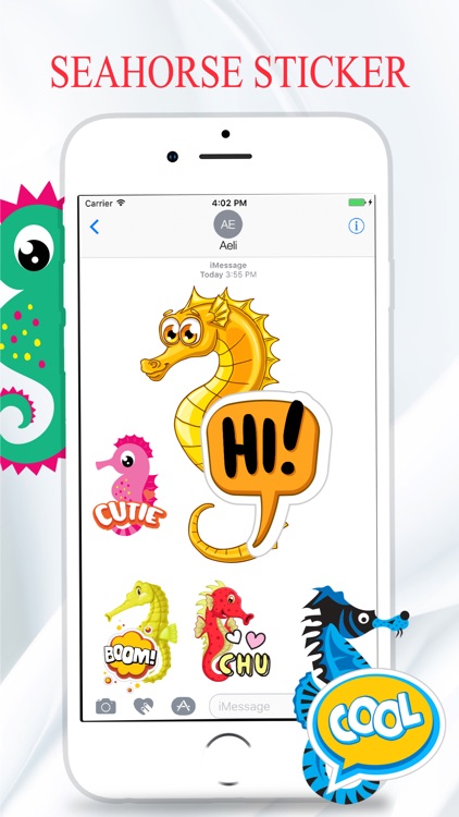 Seahorse Stickers