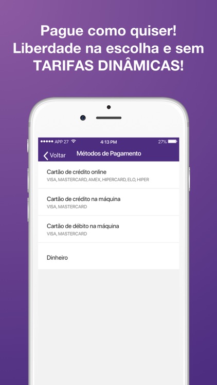 Clube Elas para passageiras