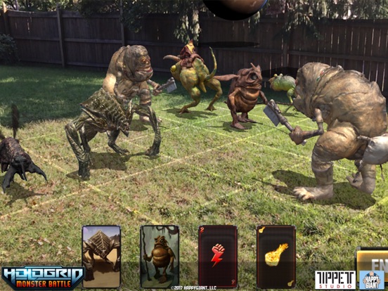 Screenshot #4 pour HoloGrid: Monster Battle AR