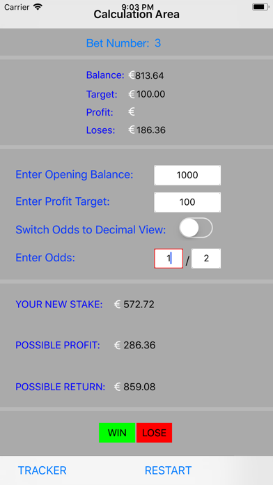 BetFriend Lite iPhone screenshot