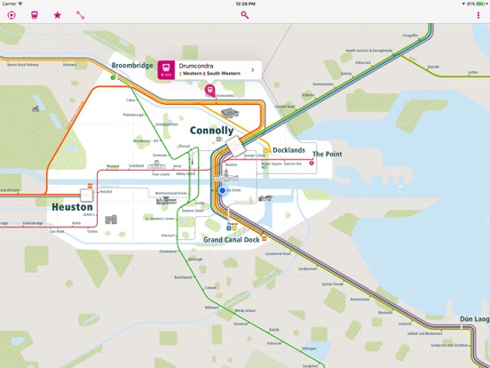 Screenshot #4 pour Dublin Rail Map Lite