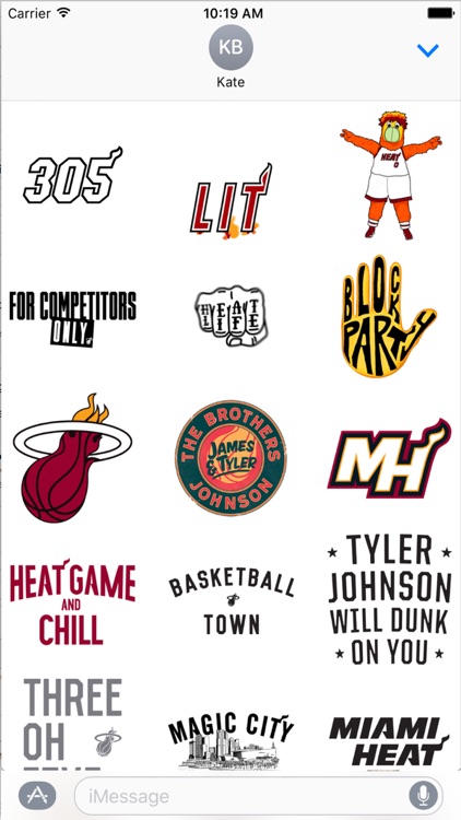 Miami Heat NBA by  - Sticker Maker for WhatsApp