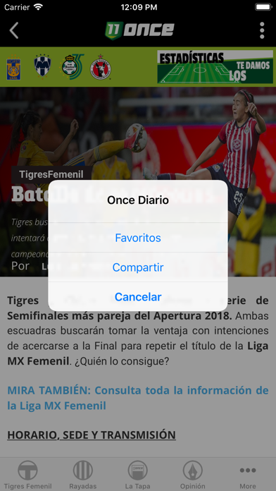 Once Diario Deportivo screenshot 4