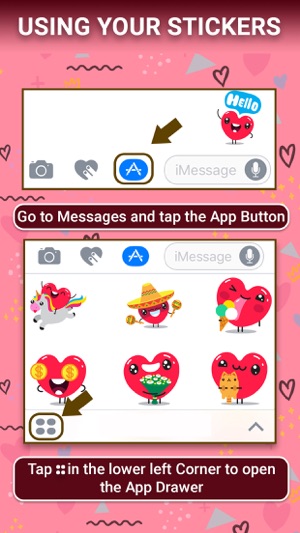 Heart : Animated Stickers(圖1)-速報App