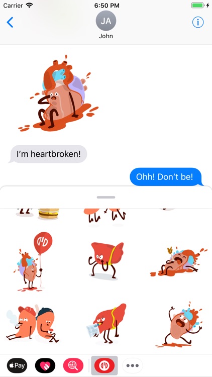 Reload Organs Stickers screenshot-3