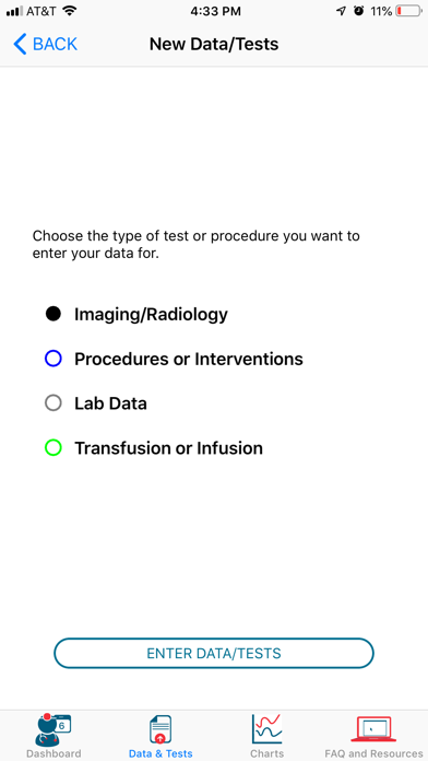 Screenshot #3 pour My HHT Tracker