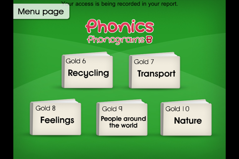 MELS Phonics Phonograms B screenshot 2