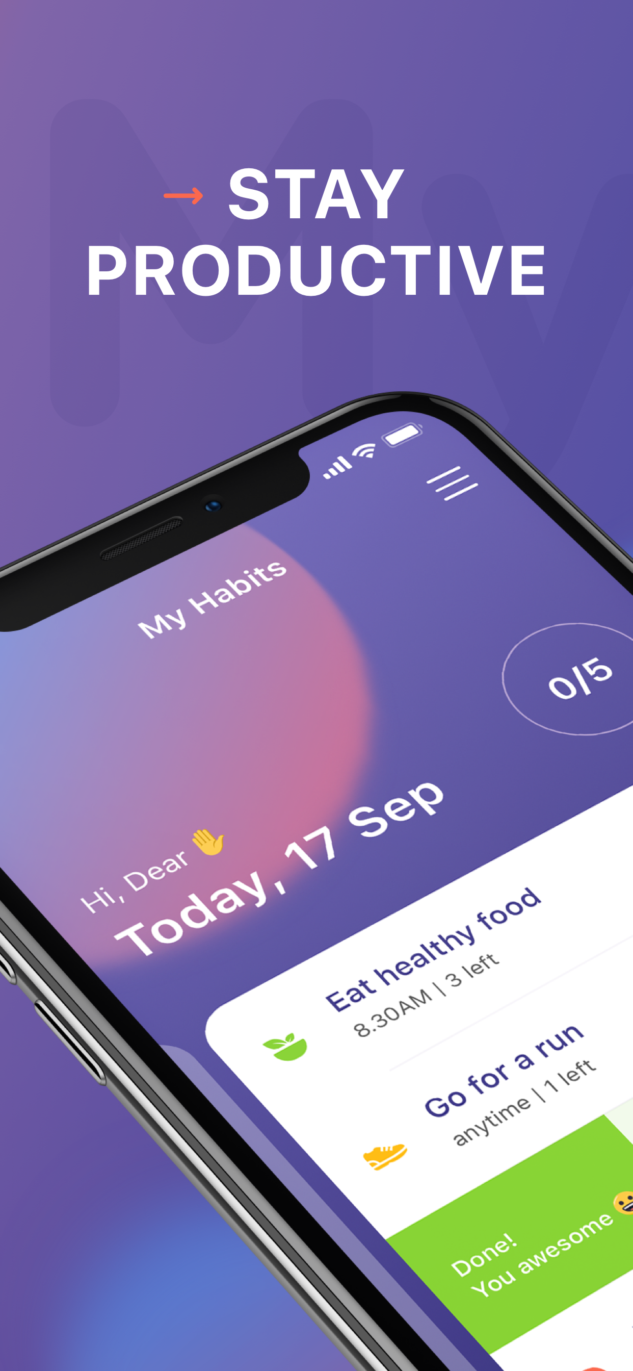 My Habit - Tracker & Reminder