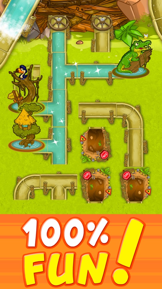 #4. Jungle Plumber Challenge 3 (iOS) 由: PLAYTOUCH