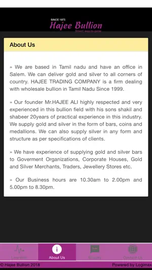 Hajee Bullion screenshot 3