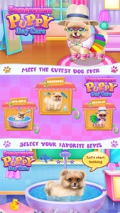 Pomeranian Puppy Day Care screenshot #1 for iPhone