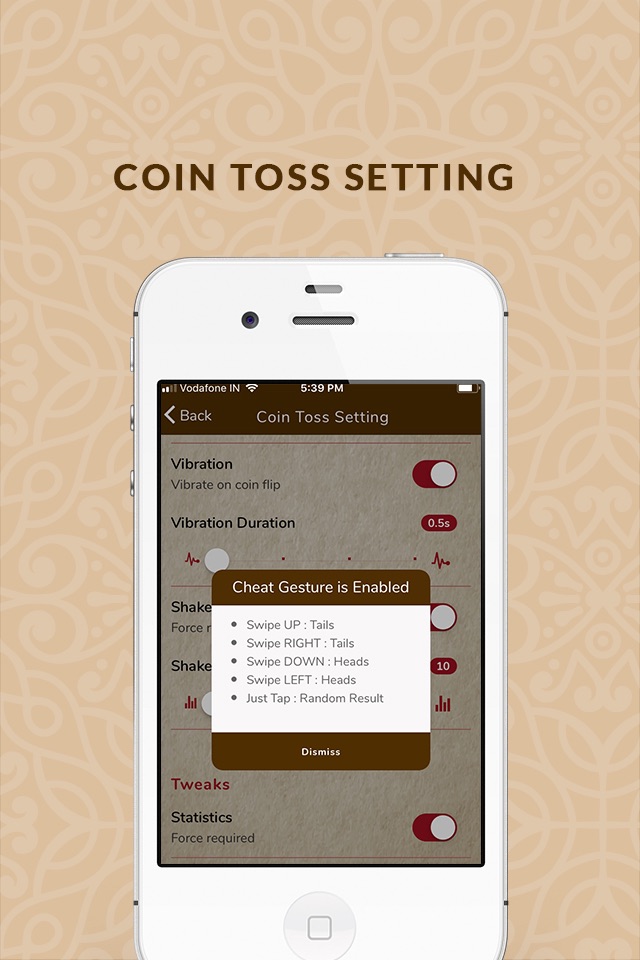 Coin Toss - Simple Coin Flip screenshot 3