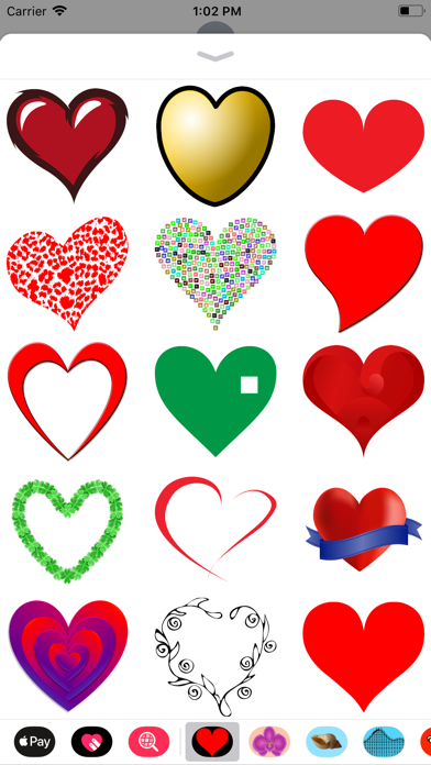 Screenshot #9 for Only Heart Stickers