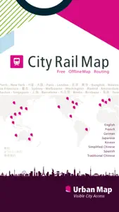 Paris Rail Map Lite screenshot #5 for iPhone