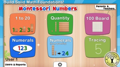 Montessori Numbers for Kids Screenshot