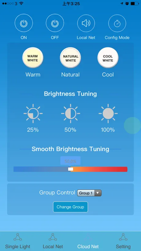 WiFi LED Light Control