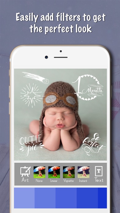 Baby Milestones Sticker Pics screenshot 2