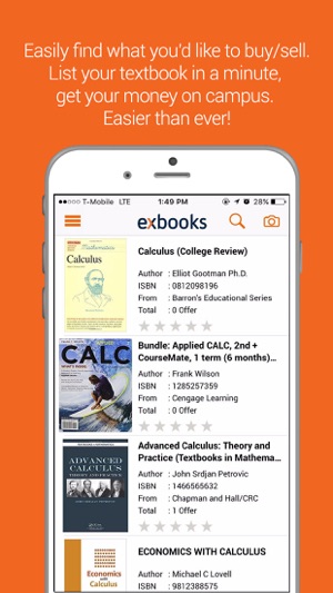 On Campus Textbook Finder!Easily, Find Buy or Sell(圖4)-速報App