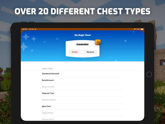 Screenshot #5 pour Magic Chests for Minecraft PE