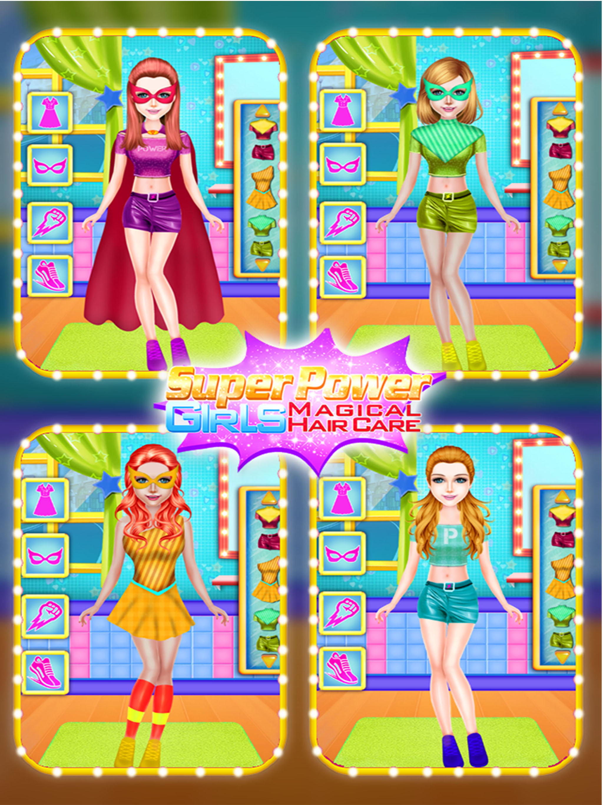 Super Power Girls Magical Hair screenshot 10