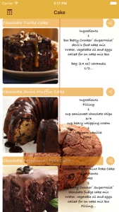 Chocolate Recipes. screenshot #2 for iPhone