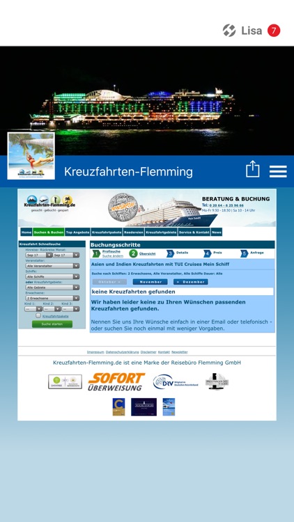 Kreuzfahrten-Flemming