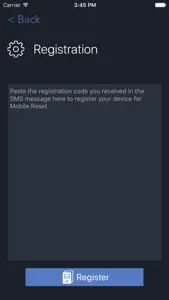 Core Mobile Reset screenshot #2 for iPhone