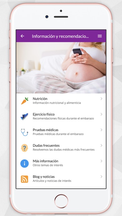 Clínica Medrano iPhone screenshot 4 - Medical app