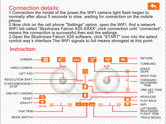 Screenshot #5 pour Skydrones Falcon X25