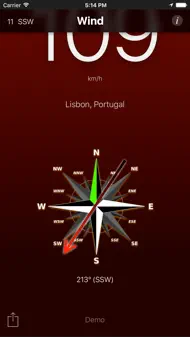 Wind App iphone resimleri 4