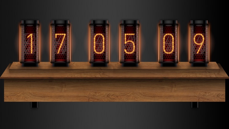 Screen Clock - Nixie Tube