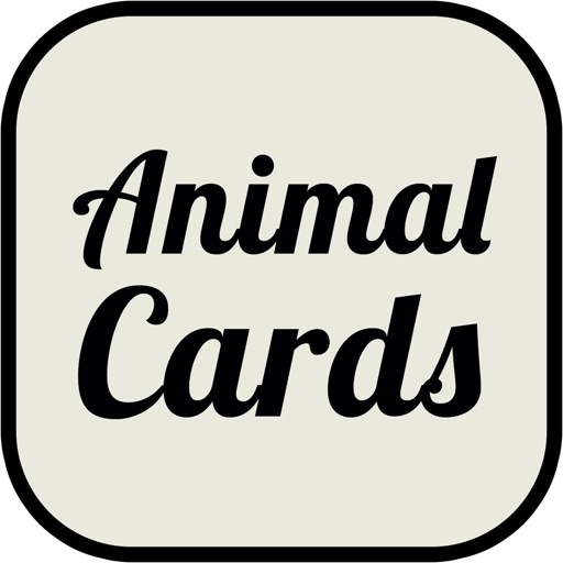 Animals Cards in English iOS App