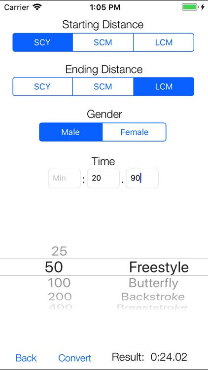 Swimming Converter