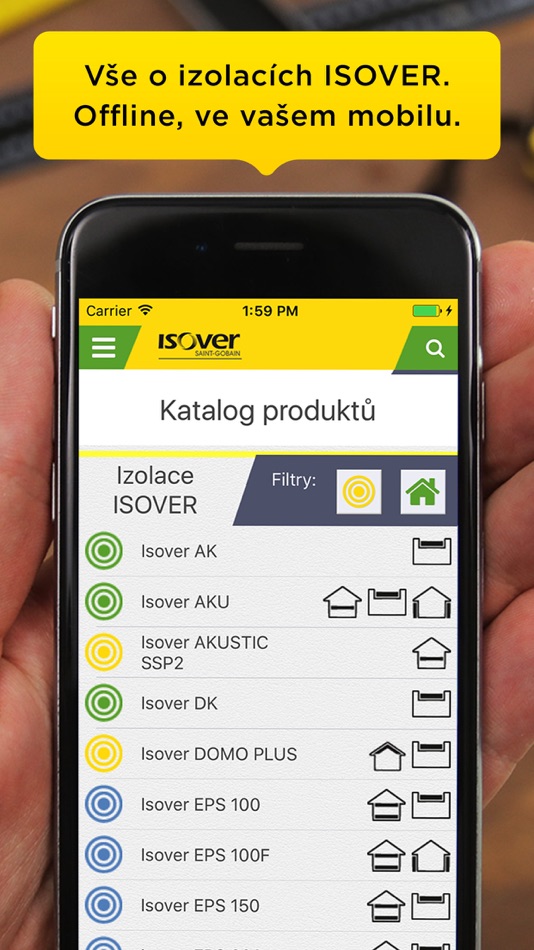 #2. Isover SmartAPP (iOS) By: DaMi development s.r.o.