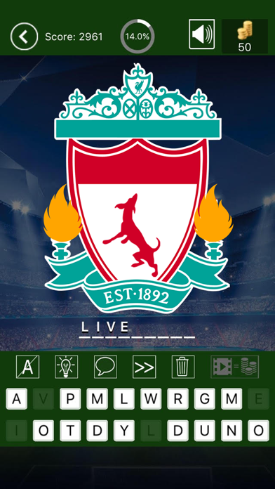 Soccer Logo Quiz Screenshot
