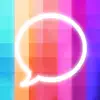 Message Makeover - Colorful Text Message Bubbles negative reviews, comments