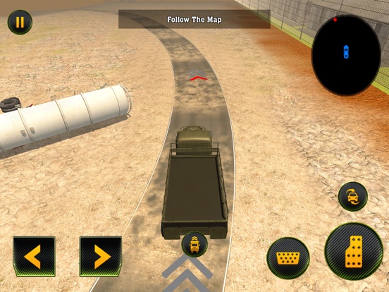 Screenshot #5 pour Army Cargo Truck: Battle Game