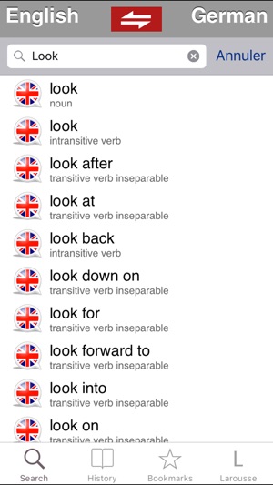 Anglais-Allemand Larousse(圖4)-速報App