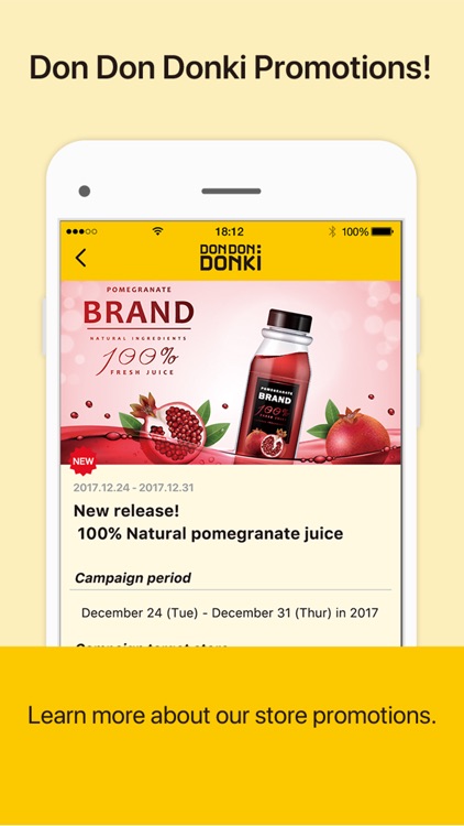 DON DON DONKI Membership App