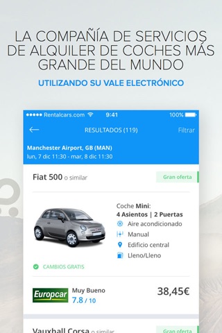 Rentalcars.com Car rental App screenshot 4