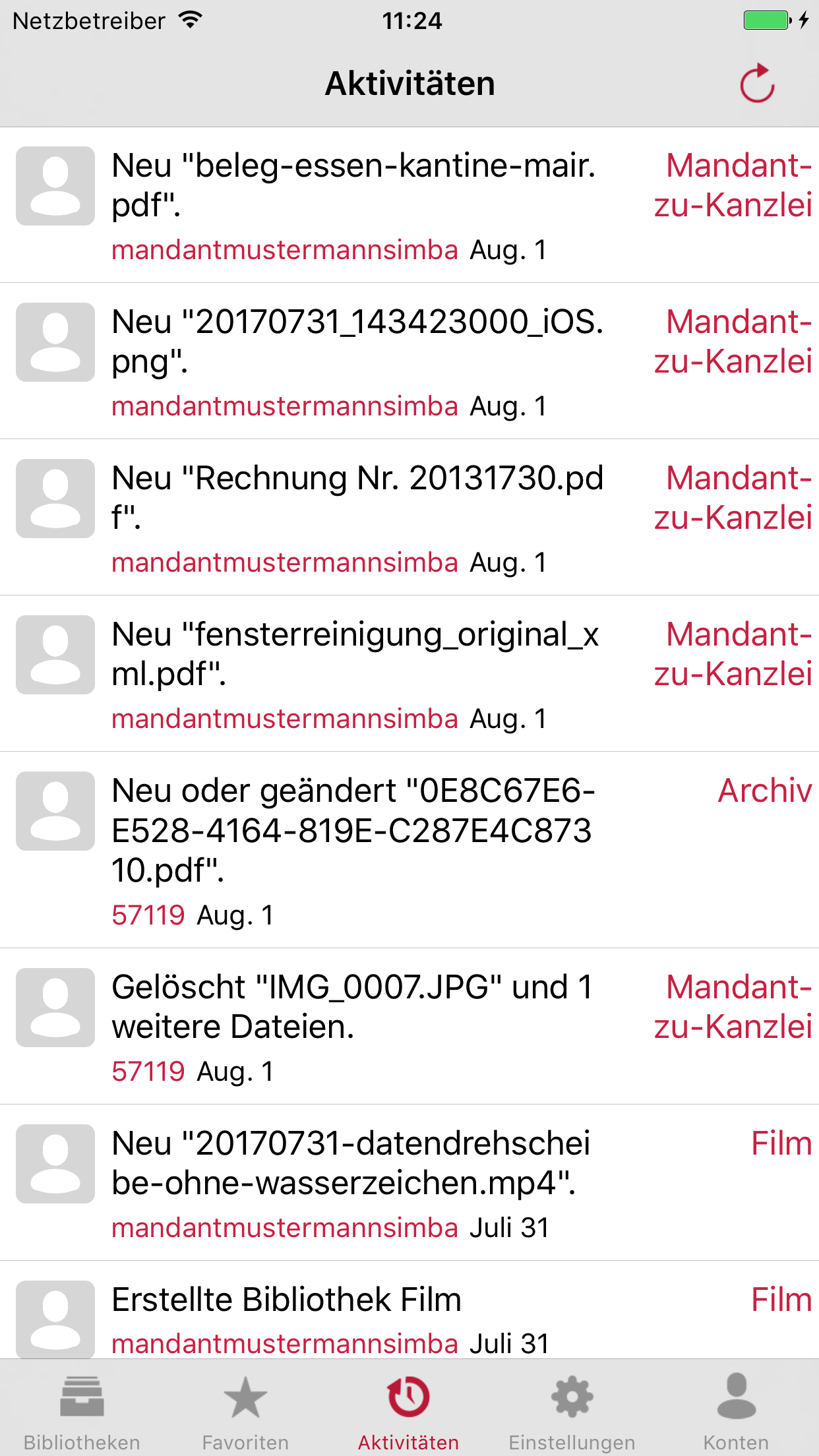 Simba Datendrehscheibe