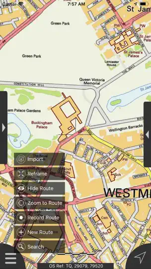 Screenshot von London Maps Offline auf dem iPhone 2